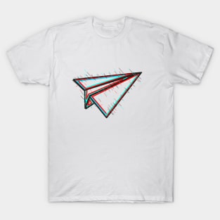 Glitchy Plane T-Shirt